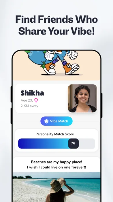 Alyke: Vibe-Based Friendships screenshot 2