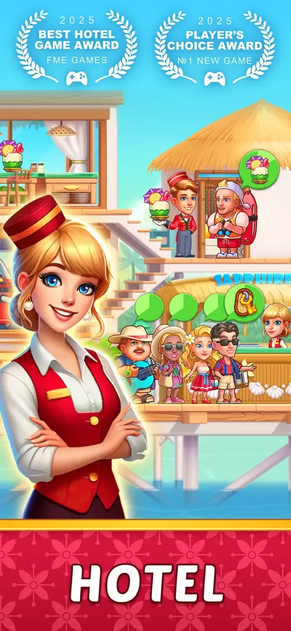 My Hotel - Grand Guest Mania screenshot 2