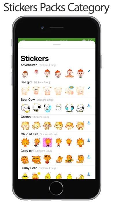 Stickers Packs PlusApp screenshot 2