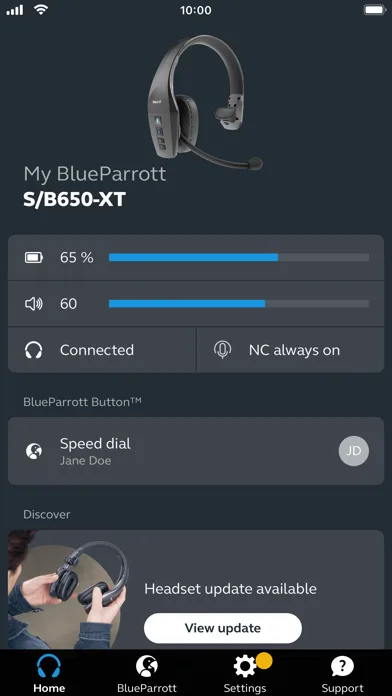 BlueParrott screenshot 1