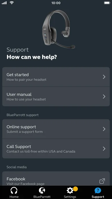 BlueParrott screenshot 4