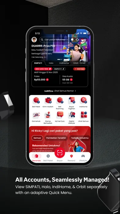 MyTelkomsel screenshot 1