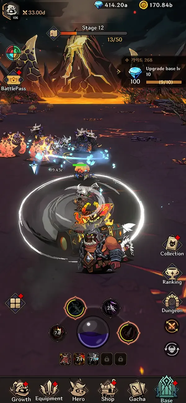 Idle Titan Slayer : Action RPG screenshot 5