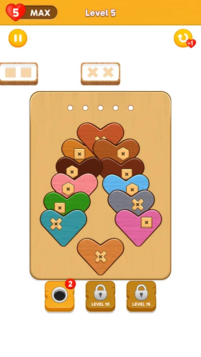 Shape Screw Jam - Wood Nuts screenshot 1