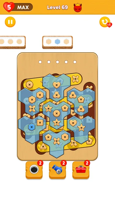 Shape Screw Jam - Wood Nuts screenshot 3