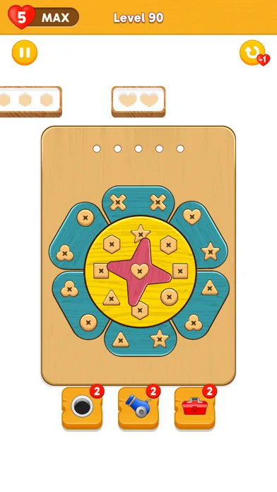 Shape Screw Jam - Wood Nuts screenshot 4