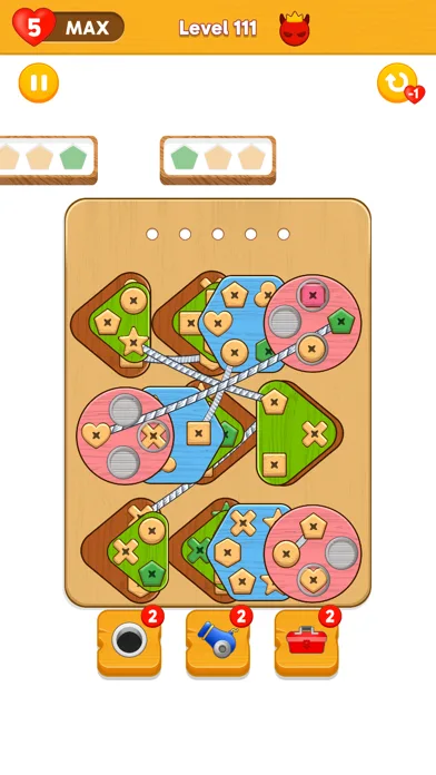 Shape Screw Jam - Wood Nuts screenshot 5