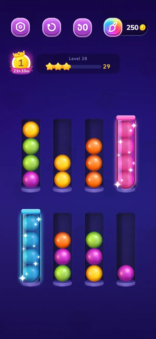 Ball Sort - Color Puzzles screenshot 2