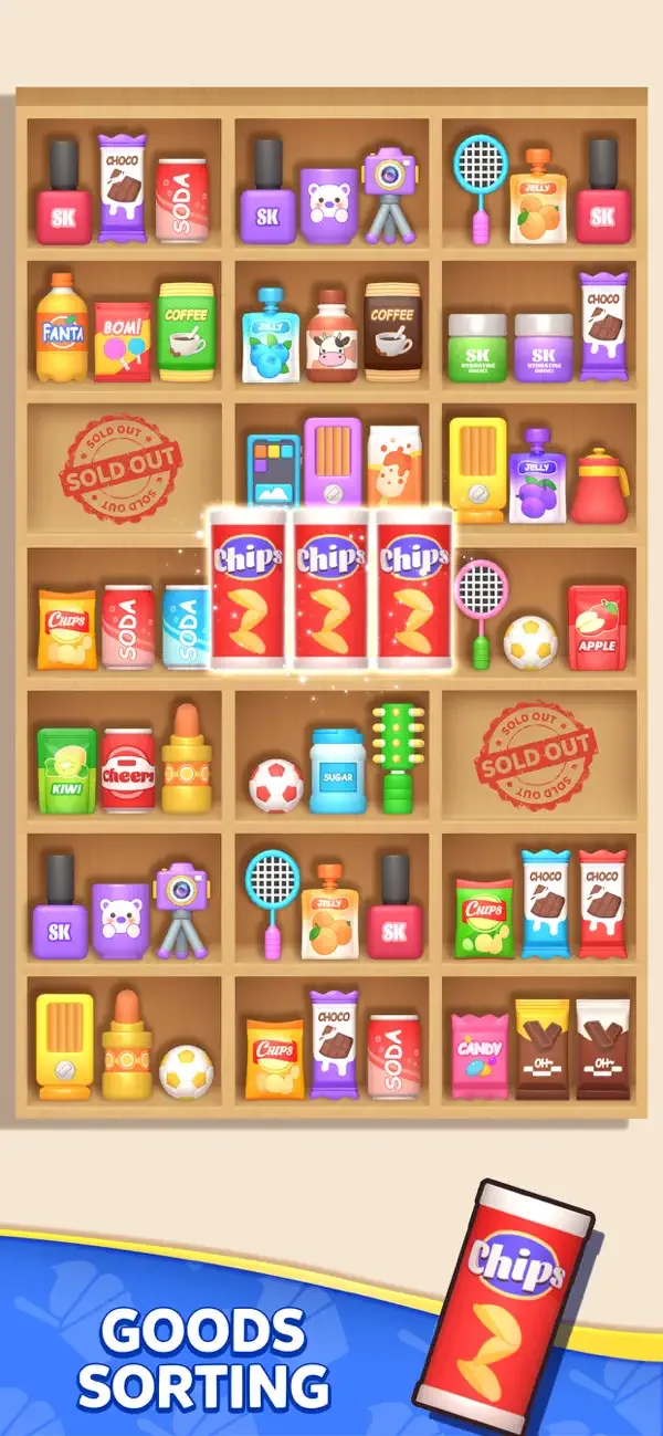 Sort Match™:3D Goods Puzzle screenshot 2