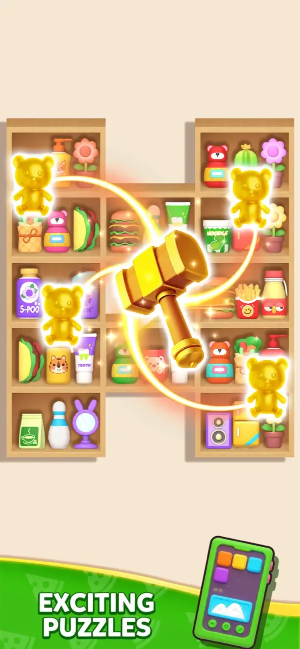 Sort Match™:3D Goods Puzzle screenshot 3