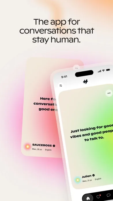 Hush: Real Talks, Deep Chats screenshot 1