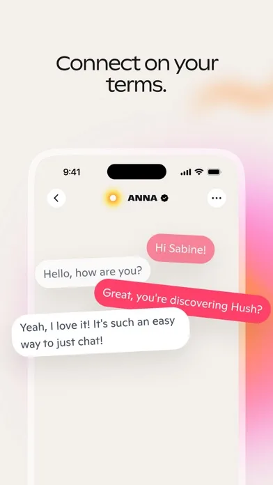 Hush: Real Talks, Deep Chats screenshot 3