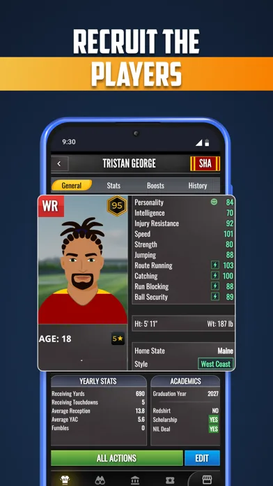 ULT College Football Coach screenshot 2