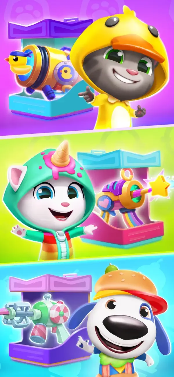 Talking Tom Blast Park screenshot 4