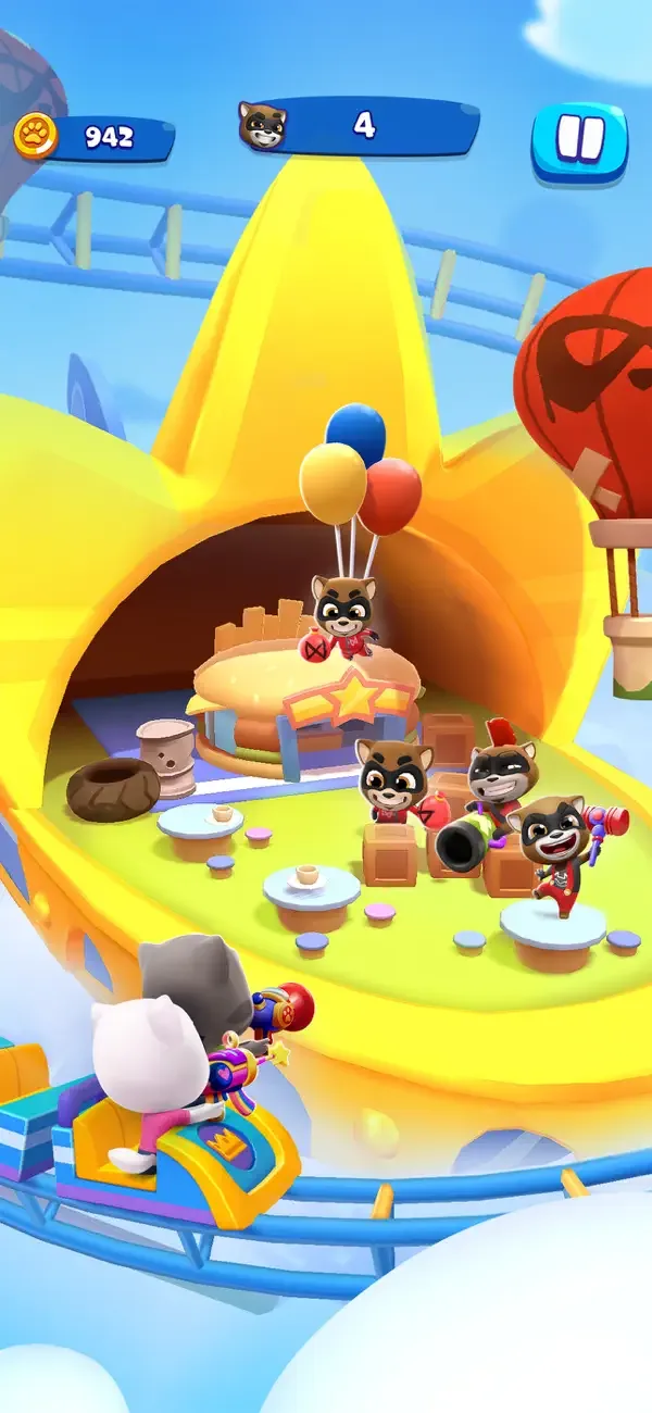 Talking Tom Blast Park screenshot 5