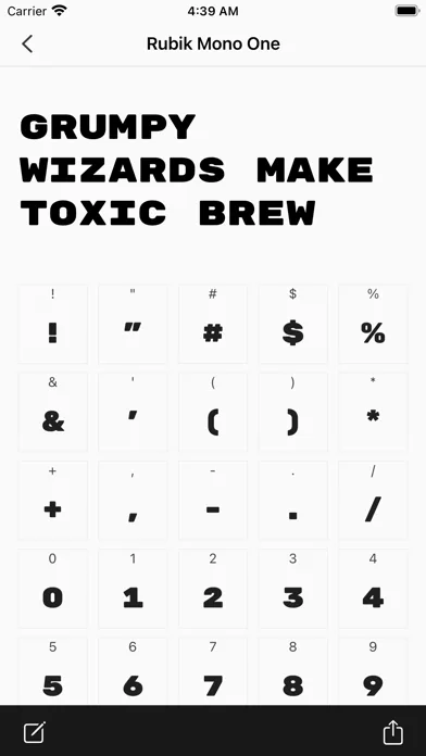 Fontasy - Font Browser screenshot 3
