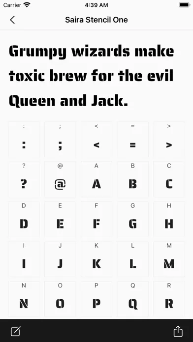 Fontasy - Font Browser screenshot 4