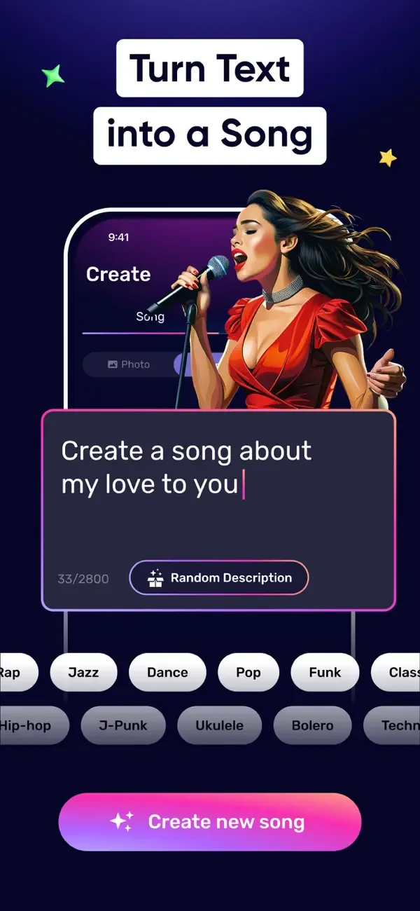 AIR Music - AI Song Generator screenshot 2
