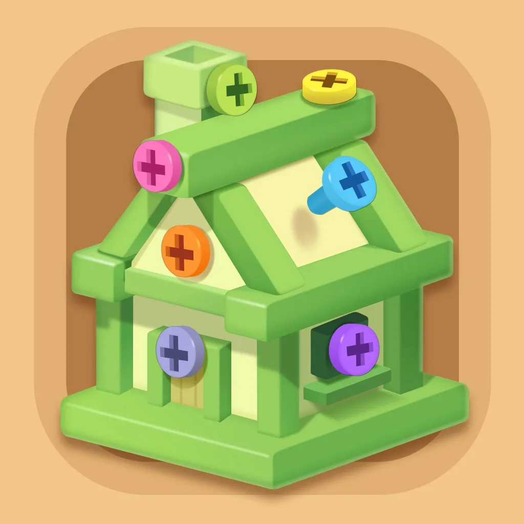 Screw Away: 3D Pin Puzzle