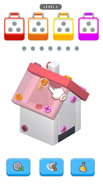 Screw Away: 3D Pin Puzzle screenshot 1