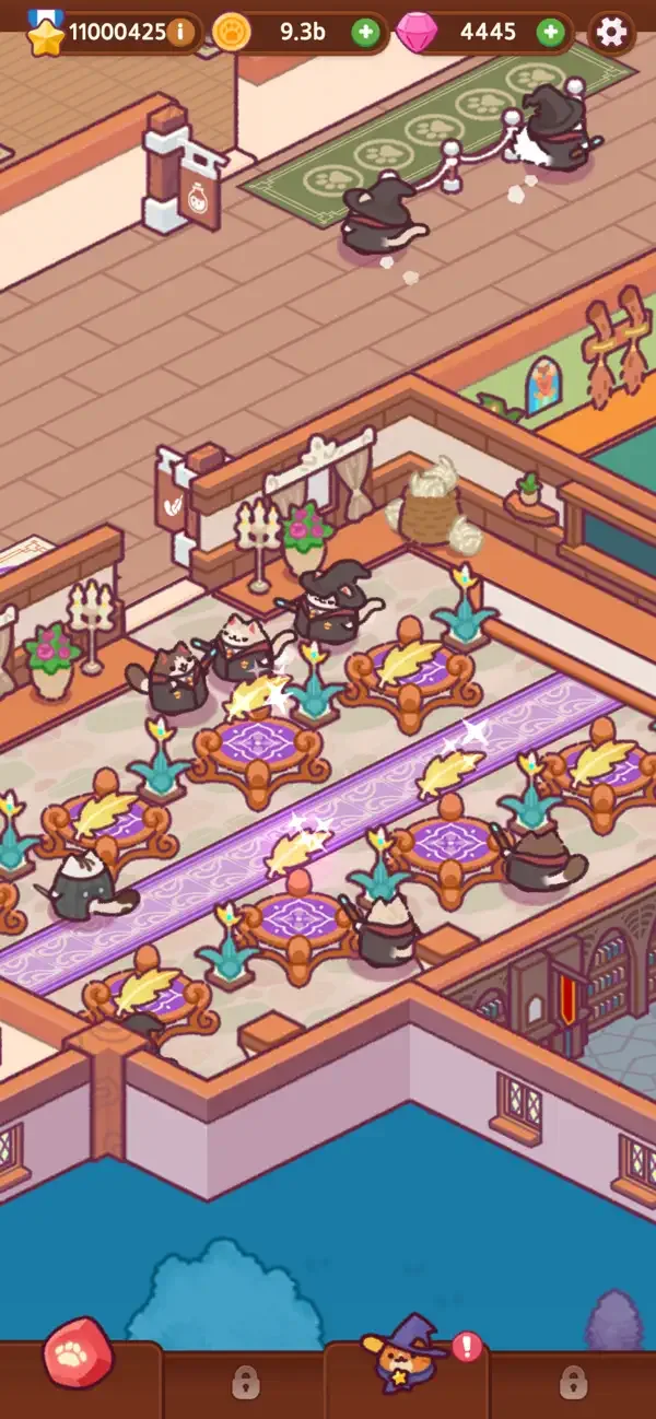 Cat Magic School : Cute Tycoon screenshot 2