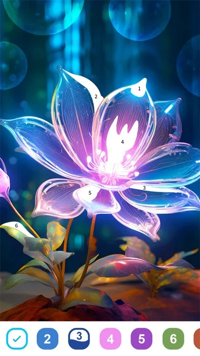 Fantasy Color-Color by Number screenshot 1
