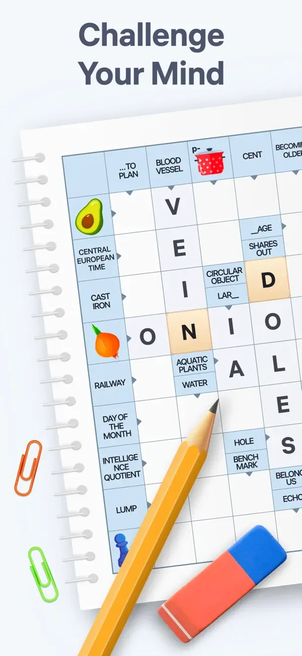 Crossword Master - Word Puzzle screenshot 1