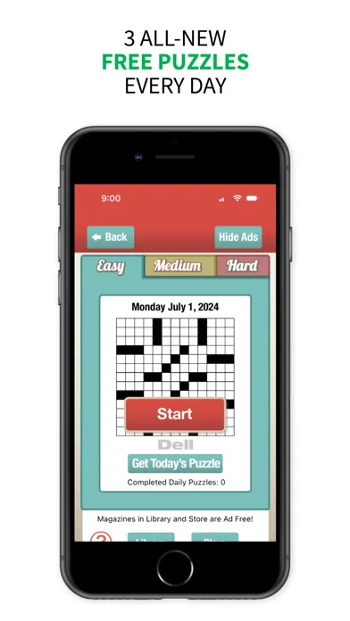 Penny Dell Daily Crossword screenshot 2