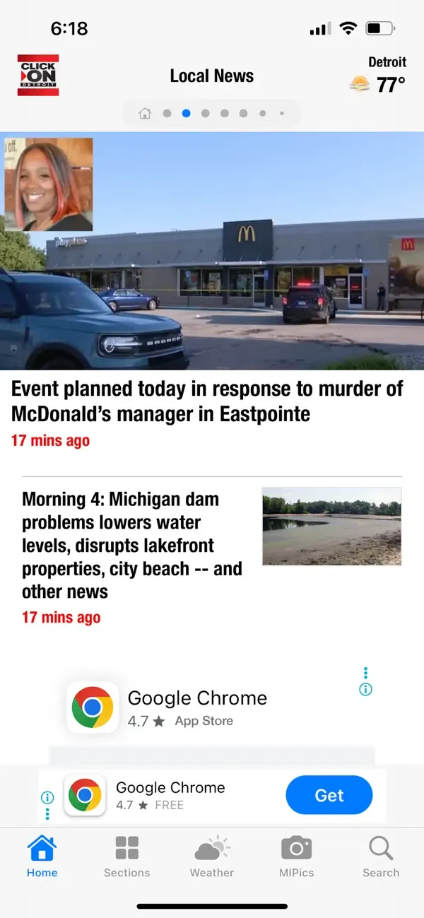 ClickOnDetroit - WDIV Local 4 screenshot 2