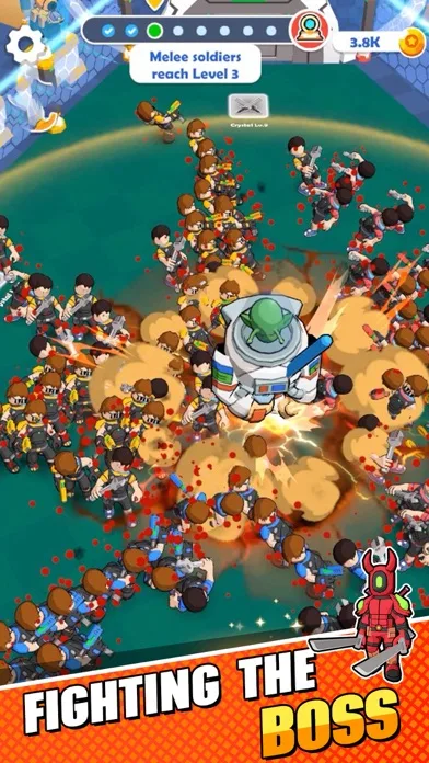 Clone Crazy Footman: Last war screenshot 1