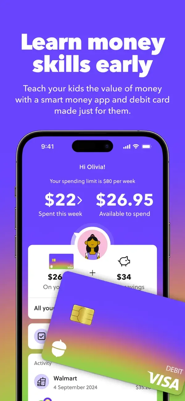 Acorns Early: Kids Money App screenshot 1