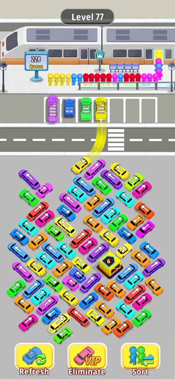 Traffic Out - Car Bus Jam 3D screenshot 3