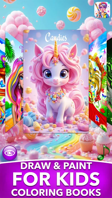 PONY Coloring Pages for Girls screenshot 4