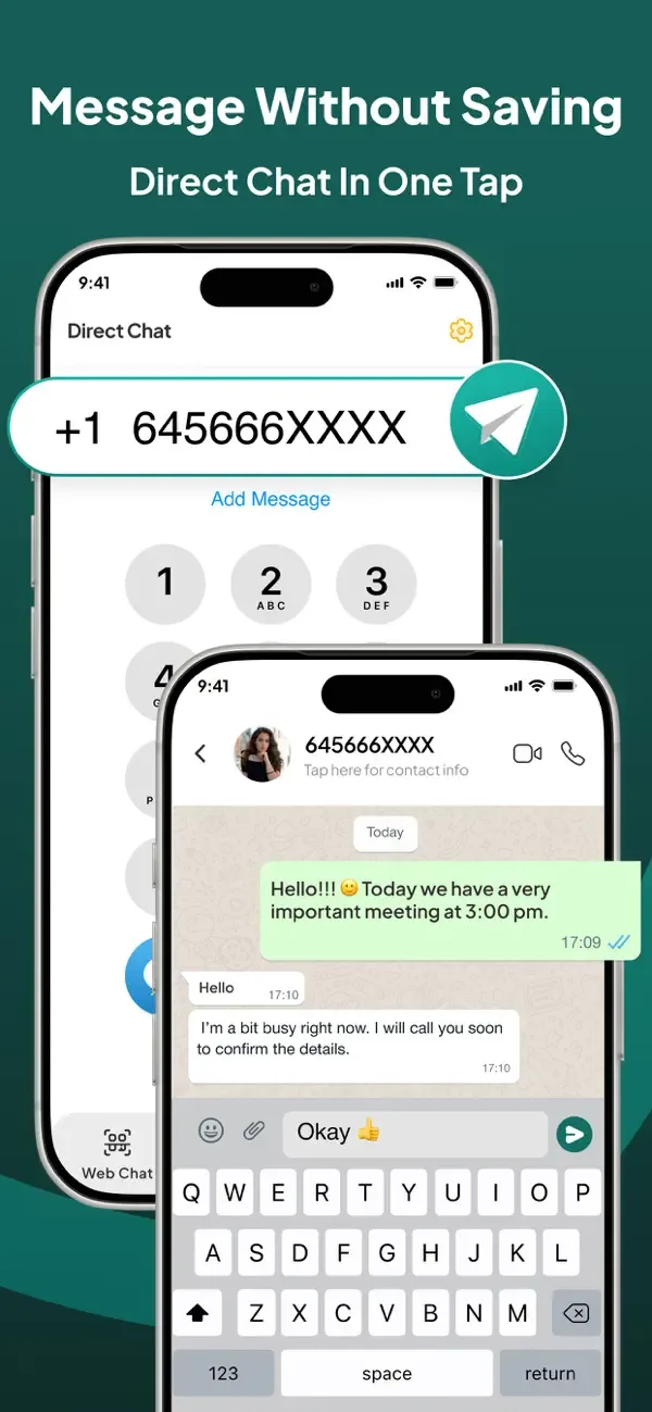 Web Messenger - Dual Chat screenshot 5