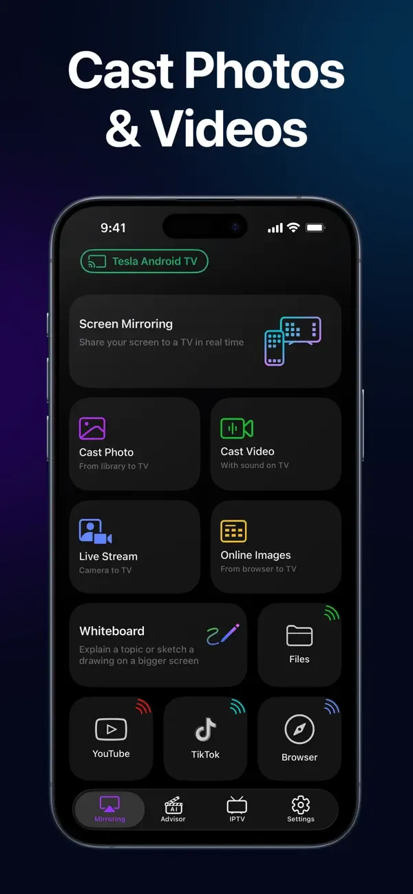 CastOn - Screen Mirror & Share screenshot 3
