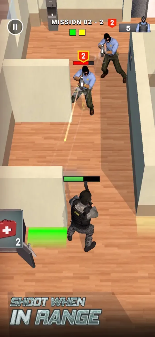 Rescue Agent: Shoot & Hunt screenshot 2