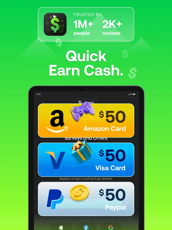 HeyCash - Earn Free Cash Now screenshot 1