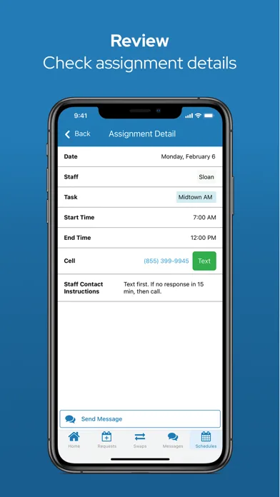 QGenda screenshot 3