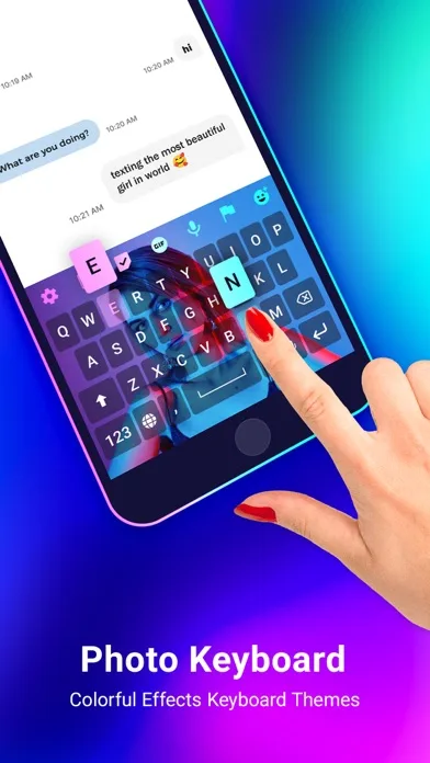 Neon Love Theme screenshot 3