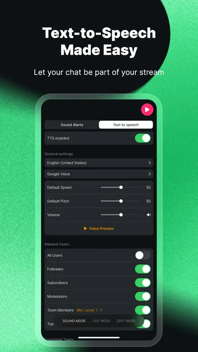 TikFinity Mobile - Alerts&TTS screenshot 3
