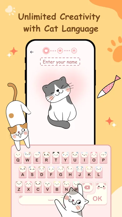 Cat Language Keyboard DIY screenshot 1