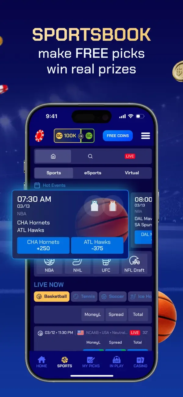 Sportzino: Social Sportsbook screenshot 2
