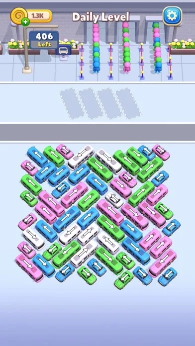 Bus Mania - Car Parking Jam screenshot 1