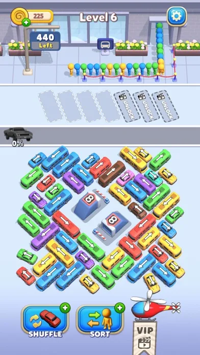 Bus Mania - Car Parking Jam screenshot 3