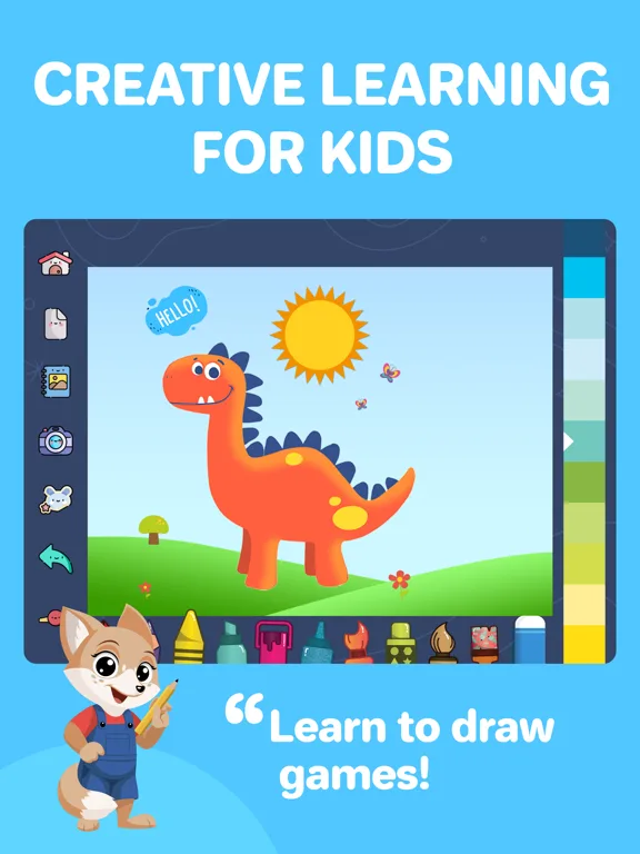 Draw Kids: Drawing Games App screenshot 1