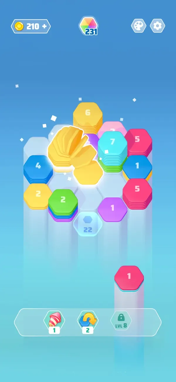 Color Slide - Hexa Puzzle screenshot 2