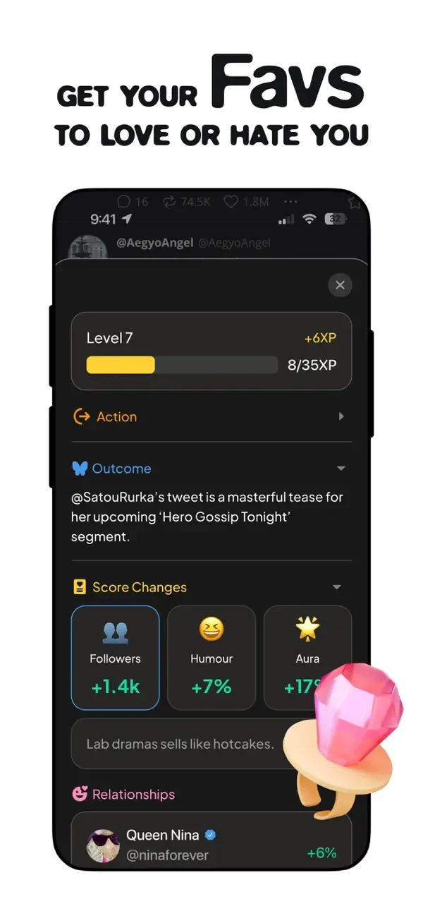 status - sims but social media screenshot 3