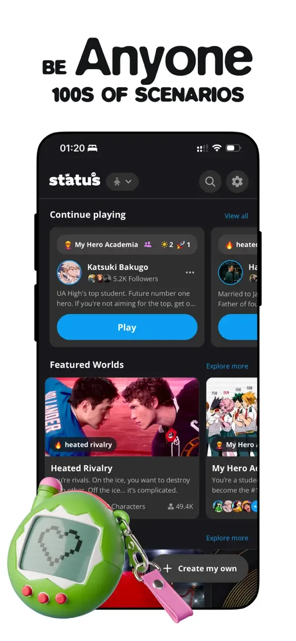 status - sims but social media screenshot 4