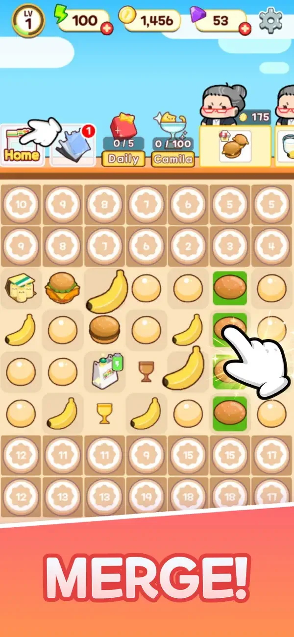 Merge Supermarket : Merge Game screenshot 2