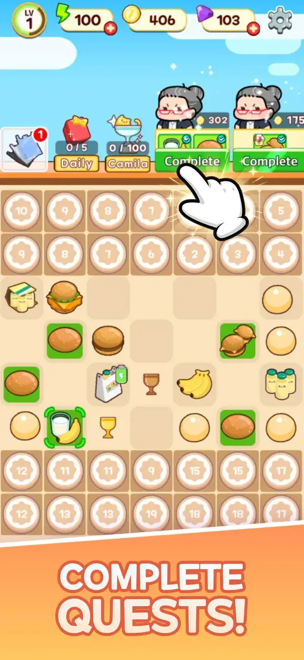 Merge Supermarket : Merge Game screenshot 4